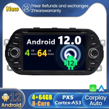Android 12 Car Stereo Navigatore GPS Navigazione per Fiat Tipo (Dal 2015)-1