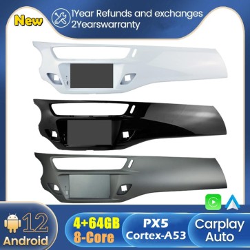 Autoradio DVD Navigatore GPS Specifico per Citroën DS3 (2010-2016) con sistema Android 12-1