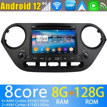 7" Android 13.0 Autoradio Navigatore GPS Specifico per Hyundai i10 (2013-2019)-1