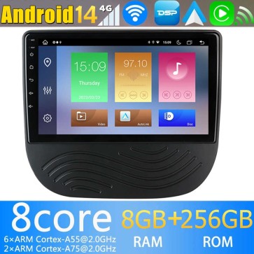 9" Android 14.0 Autoradio con Navigatore GPS per Chevrolet Malibu (2016-2018)-1