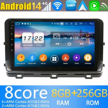 10" Android 14.0 Autoradio con Navigatore GPS per Kia Ceed (2020-2023)-1