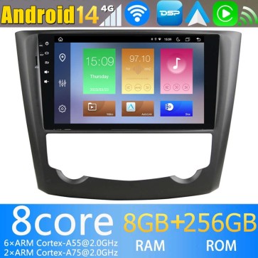 9" Android 14.0 Autoradio con Navigatore GPS per Renault Kadjar (2015-2019)-1