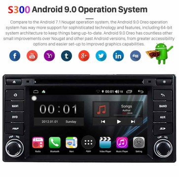 S300 Android 9.0 Autoradio Navigatore GPS Specifico per Nissan Note (2012-2018)-1