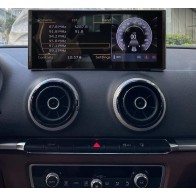 Audi A3 Android 13 Autoradio Lettore Multimediale Navigazione GPS con 8GB+256GB Bluetooth vivavoce DSP DAB WiFi 4G CarPlay - 12,5