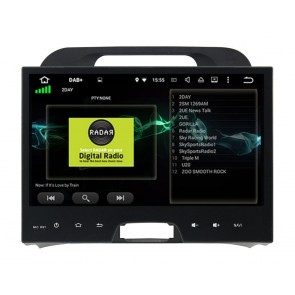 Kia Sportage Android 10 Autoradio Lettore DVD con 8-Core 4GB+64GB Touchscreen Bluetooth Comandi al volante Microfono DSP DAB CD SD USB 4G LTE WiFi MirrorLink OBD2 CarPlay - 10