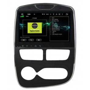 Renault Clio Android 10 Autoradio Lettore DVD con 8-Core 4GB+64GB Touchscreen Bluetooth Comandi al volante Microfono DSP DAB CD SD USB 4G LTE WiFi MirrorLink OBD2 CarPlay - 10