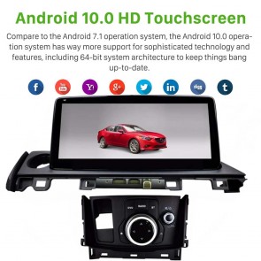 10,25" Android 10.0 Autoradio Navigatore GPS Specifico per Mazda 6 (Dal 2015)-1