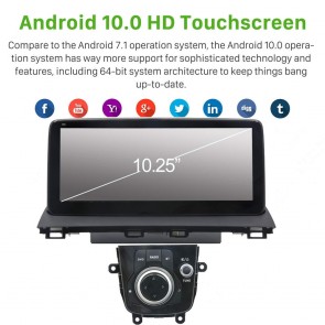 10,25" Android 10.0 Autoradio Navigatore GPS Specifico per Mazda 3 (Dal 2013)-1