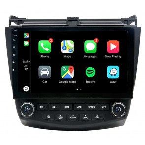Honda Accord Android 10 Autoradio Lettore DVD con 8-Core 4GB+64GB Touchscreen Bluetooth Comandi al volante Microfono DSP DAB CD SD USB 4G LTE WiFi MirrorLink OBD2 CarPlay - 10