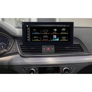 Audi Q5 Android 13 Autoradio Lettore Multimediale Navigazione GPS con 8GB+256GB Bluetooth vivavoce DSP DAB WiFi 4G CarPlay - 12,5