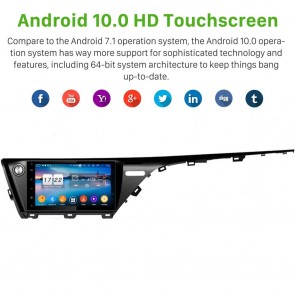 10" Android 10.0 Autoradio Navigatore GPS Specifico per Toyota Camry (2018-2021)-1