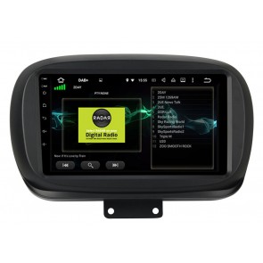 Fiat 500X Android 10 Autoradio Lettore DVD con 8-Core 4GB+64GB Touchscreen Bluetooth Comandi al volante Microfono DSP DAB CD SD USB 4G LTE WiFi MirrorLink OBD2 CarPlay - 9