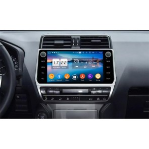 Toyota Land Cruiser Prado J150 Android 10 Autoradio Lettore DVD con 8-Core 4GB+64GB Touchscreen Bluetooth Comandi al volante Microfono DAB SD USB 4G LTE WiFi CarPlay - 10