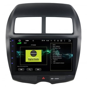 Peugeot 4008 Android 10 Autoradio Lettore DVD con 8-Core 4GB+64GB Touchscreen Bluetooth Comandi al volante Microfono DSP DAB CD SD USB 4G LTE WiFi MirrorLink OBD2 CarPlay - 10