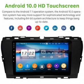 9" Android 10.0 Autoradio Navigatore GPS Specifico per SsangYong Korando (2019-2020)-1