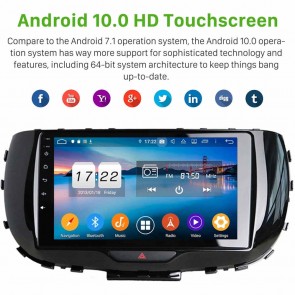 9" Android 10.0 Autoradio Navigatore GPS Specifico per Kia Soul (2019-2020)-1