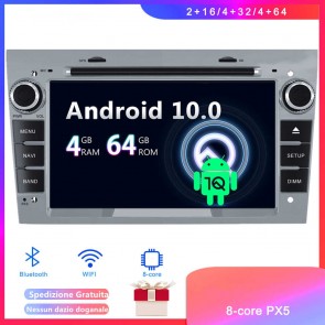 Android 10 Car Stereo Navigatore GPS Navigazione per Opel Antara (2006-2015)-1