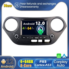 Android 12 Car Stereo Navigatore GPS Navigazione per Hyundai i10 (2013-2018)-1