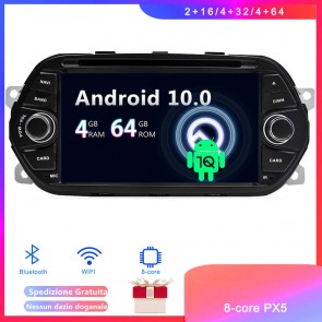 Android 10 Car Stereo Navigatore GPS Navigazione per Fiat Tipo (Dal 2015)-1