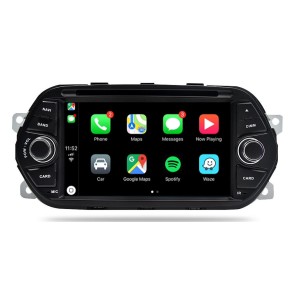 Fiat Tipo Android 12.0 Autoradio Lettore DVD con Bluetooth Vivavoce DAB USB 4G WiFi OBD2 Carplay - Android 12 Car Stereo Navigatore GPS Navigazione per Fiat Tipo (Dal 2015)