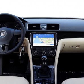 VW Scirocco Android 10.0 Autoradio Lettore DVD con 9 Pollici HD Touchscreen Bluetooth Vivavoce Microfono RDS DAB CD SD USB 4G WiFi TV MirrorLink OBD2 Carplay - Android 10 Car Stereo Navigatore GPS Navigazione per VW Scirocco (2008-2017)