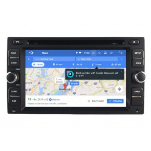 Nissan Navara Android 10.0 Autoradio Lettore DVD con 6,2 Pollici HD Touchscreen Bluetooth Vivavoce Microfono RDS DAB CD SD USB 4G WiFi TV MirrorLink OBD2 Carplay - Android 10 Car Stereo Navigatore GPS Navigazione per Nissan Navara (2005-2014)