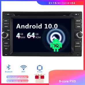 Android 10 Car Stereo Navigatore GPS Navigazione per Nissan Navara (2005-2014)-1