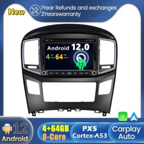 Android 12 Car Stereo Navigatore GPS Navigazione per Hyundai Grand Starex (2016-2019)-1