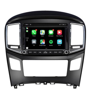 Hyundai Grand Starex Android 12.0 Autoradio Lettore DVD con 8 Pollici Display Bluetooth Vivavoce DAB USB 4G WiFi OBD2 Carplay - Android 12 Car Stereo Navigatore GPS Navigazione per Hyundai Grand Starex (2016-2019)