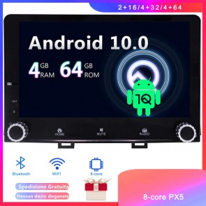Android 10 Car Stereo Navigatore GPS Navigazione per Kia Rio (Dal 2017)-1