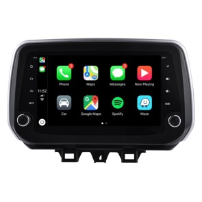 Hyundai Tucson Android 12.0 Autoradio Lettore DVD con 9 Pollici Display Bluetooth Vivavoce DAB USB 4G WiFi OBD2 Carplay - Android 12 Car Stereo Navigatore GPS Navigazione per Hyundai Tucson (Dal 2018)