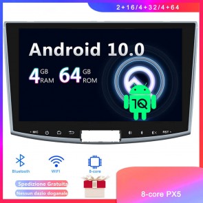 Android 10 Car Stereo Navigatore GPS Navigazione per VW Passat CC (2012-2017)-1