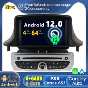 Android 12 Car Stereo Navigatore GPS Navigazione per Renault Mégane III (2009-2016)-1