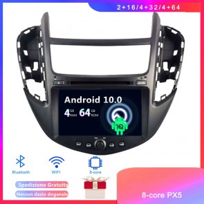 Android 10 Car Stereo Navigatore GPS Navigazione per Chevrolet Trax (Dal 2013)-1