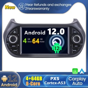 Android 12 Car Stereo Navigatore GPS Navigazione per Citroën Nemo (Dal 2008)-1