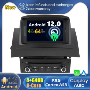 Android 12 Car Stereo Navigatore GPS Navigazione per Renault Mégane II (2002-2009)-1