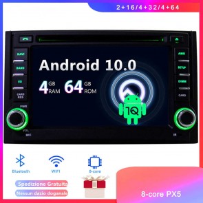 Android 10 Car Stereo Navigatore GPS Navigazione per Hyundai H-1 (2007-2015)-1