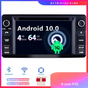 Android 10 Car Stereo Navigatore GPS Navigazione per Mitsubishi Lancer (2013-2018)-1