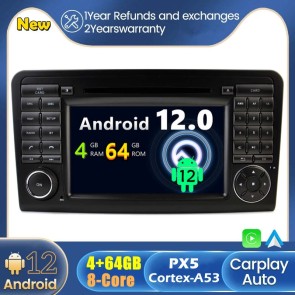 Android 12 Car Stereo Navigatore GPS Navigazione per Mercedes GL X164 (2005-2012)-1