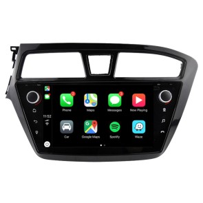 Hyundai i20 Android 12.0 Autoradio Lettore DVD con 9 Pollici Display Bluetooth Vivavoce DAB USB 4G WiFi OBD2 Carplay - Android 12 Car Stereo Navigatore GPS Navigazione per Hyundai i20 (2014-2017)