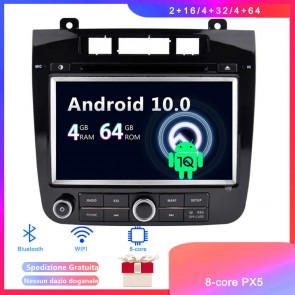 Android 10 Car Stereo Navigatore GPS Navigazione per VW Touareg (2010-2018)-1