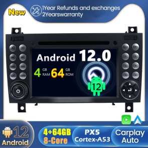 Android 12 Car Stereo Navigatore GPS Navigazione per Mercedes SLK W171 (2004-2011)-1