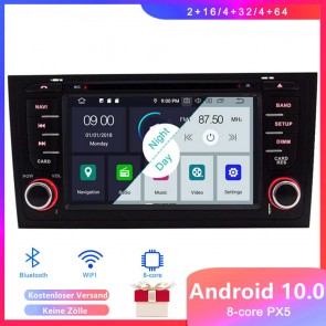 Android 10 Car Stereo Navigatore GPS Navigazione per Audi A6 (1997-2004)-1