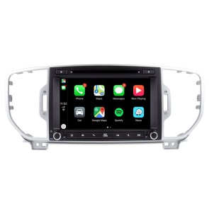 Kia Sportage Android 12.0 Autoradio Lettore DVD con 8 Pollici Display Bluetooth Vivavoce DAB USB 4G WiFi OBD2 Carplay - Android 12 Car Stereo Navigatore GPS Navigazione per Kia Sportage (2016-2019)