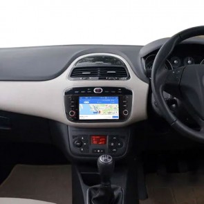 Fiat Punto Android 10.0 Autoradio Lettore DVD con 6,2 Pollici HD Touchscreen Bluetooth Vivavoce Microfono RDS DAB CD SD USB 4G WiFi TV MirrorLink OBD2 Carplay - Android 10 Car Stereo Navigatore GPS Navigazione per Fiat Punto (Dal 2012)