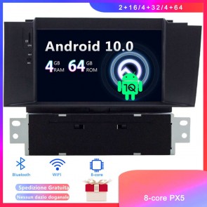 Android 10 Car Stereo Navigatore GPS Navigazione per Citroën C4 (2011-2018)-1