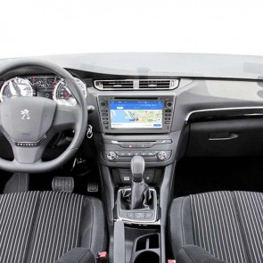 Peugeot 308 Android 10.0 Autoradio Lettore DVD con 7 Pollici HD Touchscreen Bluetooth Vivavoce Microfono RDS DAB CD SD USB 4G WiFi TV MirrorLink OBD2 Carplay - Android 10 Car Stereo Navigatore GPS Navigazione per Peugeot 308 (2007-2013)
