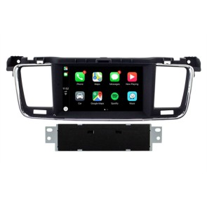 Peugeot 508 Android 12.0 Autoradio Lettore DVD con 7 Pollici Display Bluetooth Vivavoce DAB USB 4G WiFi OBD2 Carplay - Android 12 Car Stereo Navigatore GPS Navigazione per Peugeot 508 (Dal 2010)