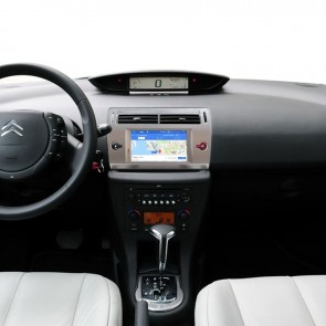 Citroën C4 Android 12.0 Autoradio Lettore DVD con 7 Pollici Display Bluetooth Vivavoce DAB USB 4G WiFi OBD2 Carplay - Android 12 Car Stereo Navigatore GPS Navigazione per Citroën C4 (2004-2011)