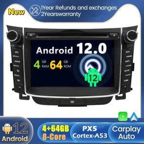 Android 12 Car Stereo Navigatore GPS Navigazione per Hyundai Elantra GT (2011-2017)-1
